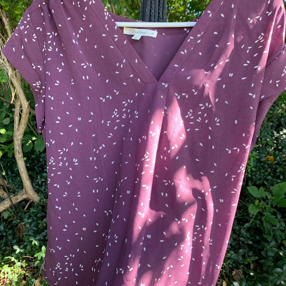 Fun2fun short sleeve blouse